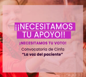 Convocatoria CINFA. ¡Necesitamos tu voto!