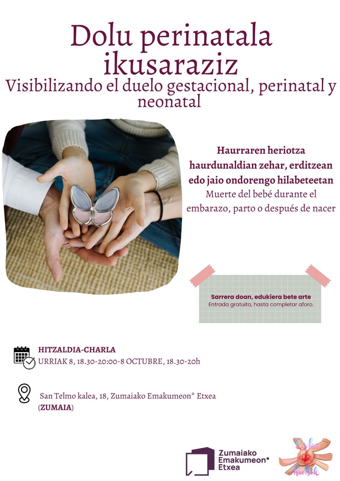 charla duelo perinatal zumaia